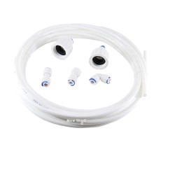 Tubo 6 Metri Collegamento Frigorifero alla Rete Idrica Kit con Raccordi 484000008590