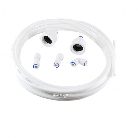 Tubo 6 Metri Collegamento Frigorifero alla Rete Idrica Kit con Raccordi 484000008590