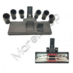 Spazzola Universale per Aspirapolvere con 7 Raccordi