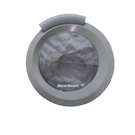 Oblò Completo Bianco con Cerniera e Maniglia per Lavatrice Bosch Siemens 00704286