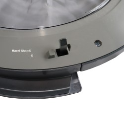 Oblò Completo Grigio con Cerniera e Maniglia per Lavatrice Bosch Siemens 00704287