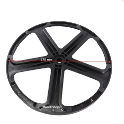 Ruota Disco Puleggia Cesto Diametro 275 mm per Lavatrice Electrolux Zanussi Rex 1084895075
