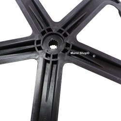 Ruota Disco Puleggia Cesto Diametro 275 mm per Lavatrice Electrolux Zanussi Rex 1084895075