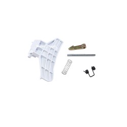 Maniglia Maniglietta Completa con Molla Gancio Perno per Lavatrice Electrolux Zanussi Rex 4055304143