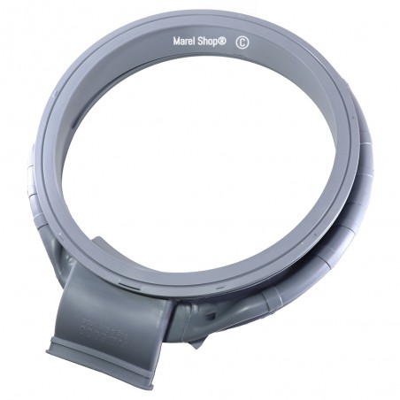 Soffietto Guarnizione Oblò con Foro Tubetto Chiuso per Lavatrice Samsung DC64-03235B