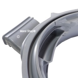 Soffietto Guarnizione Oblò con Foro Tubetto Chiuso per Lavatrice Samsung DC64-03235B