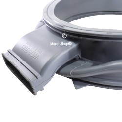 Soffietto Guarnizione Oblò con Foro Tubetto Chiuso per Lavatrice Samsung DC64-03235B