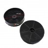 Coppia Filtri in Carbone per Cappa Galvamet Diametro 175 mm H 45 mm Type D186 0051H01000