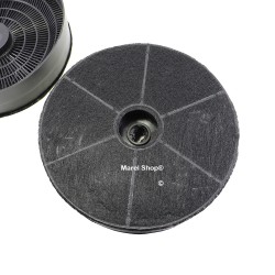 Coppia Filtri in Carbone per Cappa Galvamet Diametro 175 mm H 45 mm Type D186 0051H01000