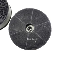 Coppia Filtri in Carbone per Cappa Galvamet Diametro 175 mm H 45 mm Type D186 0051H01000