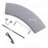 Maniglia Maniglietta Bianca Completa con Molle Gancio Perno per Lavatrice Electrolux Zanussi Rex 4055128930