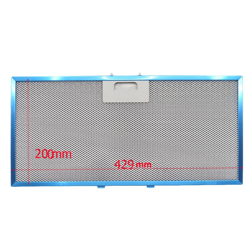 Filtro Antigrasso in Metallo per Cappa Elica 429 x 200 x 9 mm GRI0088006A
