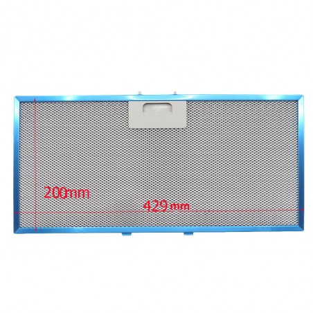 Filtro Antigrasso in Metallo per Cappa Elica 429 x 200 x 9 mm GRI0088006A