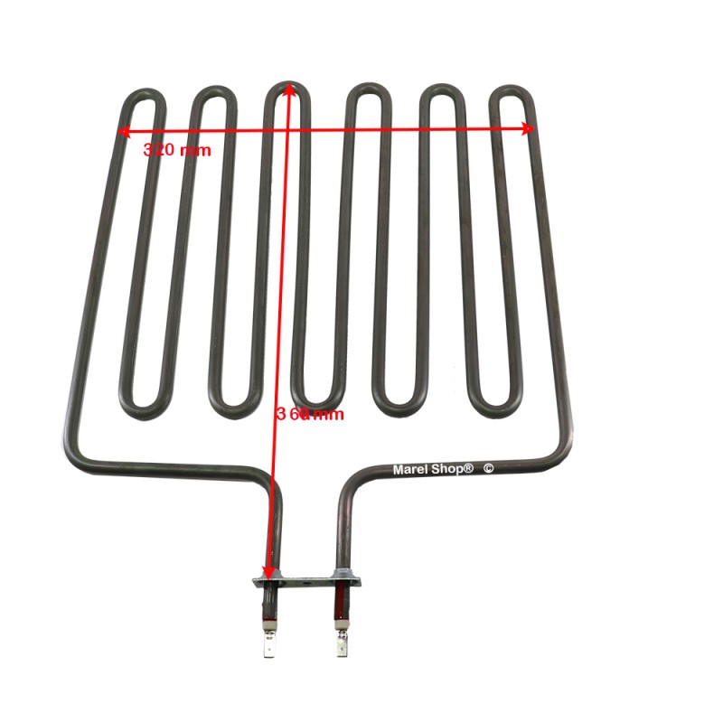 Resistenza per Sauna Harvia 2500W 230V  320 x 360 mm ZSL-314