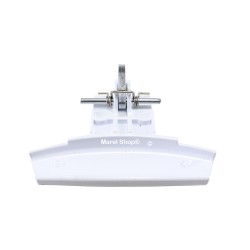 Maniglia Maniglietta Completa con Molle Gancio Perno per Lavatrice Ariston Indesit C00259409