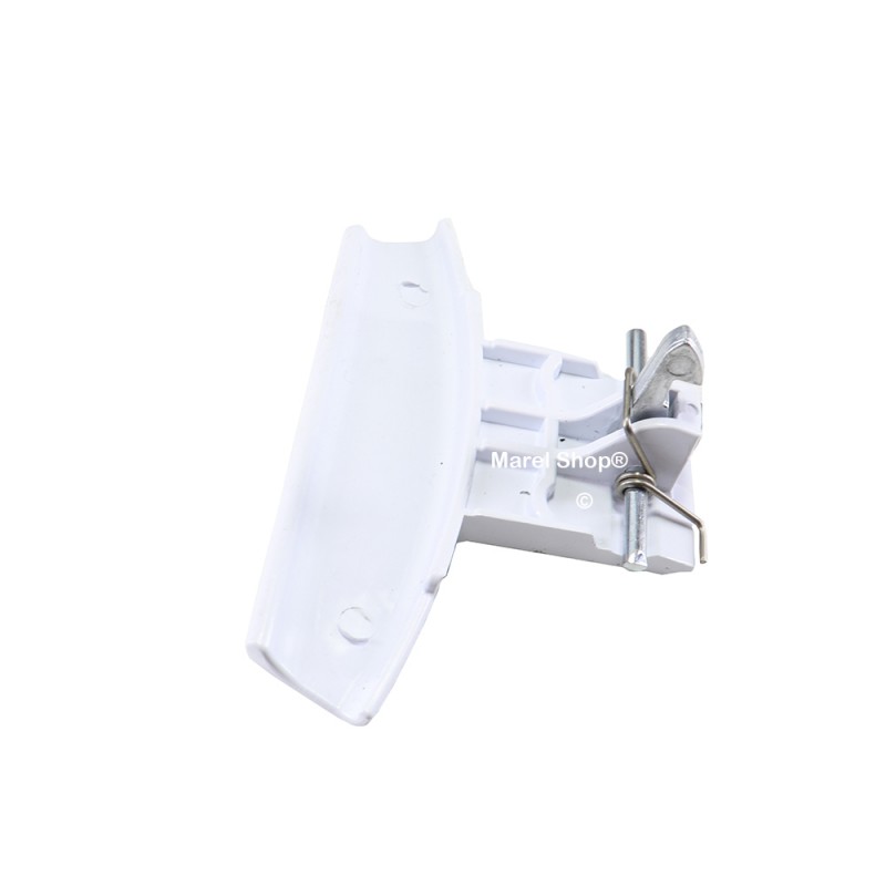 Maniglia Maniglietta Completa con Molle Gancio Perno per Lavatrice Ariston Indesit C00259409