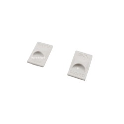 Supporto Leva Sgancio Griglia per Cappa Elica Kit 2 Pezzi Bianco TST0111388A
