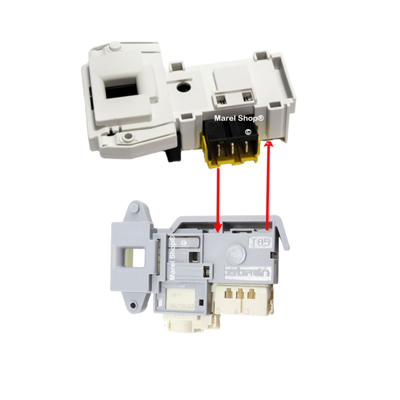 Bloccoporta Elettroserratura per Lavatrice Candy Hoover Zerowatt 49030389