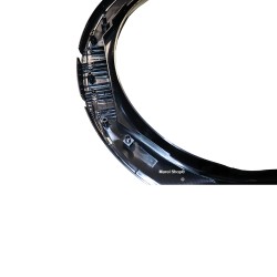 Cornice Anteriore Esterna Porta Oblò per Lavatrice Candy Hoover Zerowatt 45319107