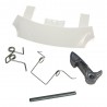 Maniglia Maniglietta Kit Completo per Oblò Lavatrice Amica Vestel Smeg 42116451