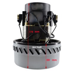 Motore 1200W per Aspirapolvere 50 Lt Altezza Totale 176 mm VAC026UN