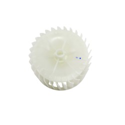 Ruota Ventola Convogliatore Aria Posteriore Motore Diametro 10 cm per Asciugatrice Sharp Vestel Akai 42161612
