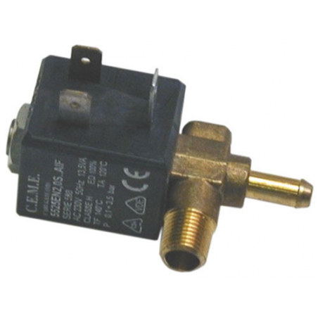 Elettrovalvola 1/8 attacco maschio 90 Gradi per Ferro da Stiro M0001751