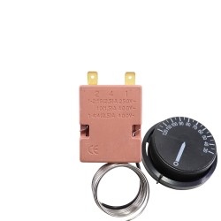 Termostato Regolabile Universale con Manopola da 0 a 120° E502