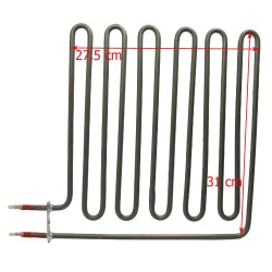Resistenza 3000 W 27,5 x 31 cm per Sauna Harvia ZSB-229