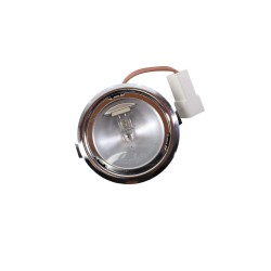Faretto Alogeno Completo 10 W per Cappa Elica Whirlpool Diametro Esterno 68 mm Diametro Interno 55 mm 2006AP
