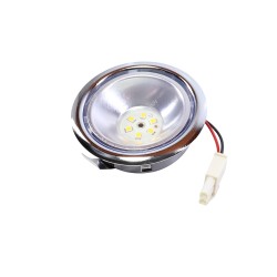 Faretto Led Completo 3 Volt per Cappa Elica Diametro Esterno 68 mm Diametro Interno 55 mm LMP0139553