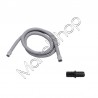 Kit Proilunga Tubo Scarico + Raccordo Di Giunzione Da 3 Mt. Lavatrici Lavastoviglie