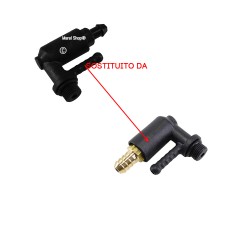 Raccordo con valvola sfiato per elettropompa automatica e superautomatica macchina da caffè Gaggia Saeco Philips 421944027811