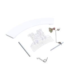 Maniglia Maniglietta Kit Completo Impugnatura Oblò per Lavatrice Electrolux Zanussi Rex 4055177168