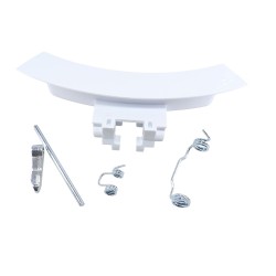 Maniglia Maniglietta Kit Completo Impugnatura Oblò per Lavatrice Electrolux Zanussi Rex 4055193256