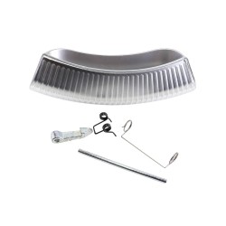 Maniglia Maniglietta Kit Completo Impugnatura Oblò per Lavatrice Electrolux Zanussi Rex 50292021008