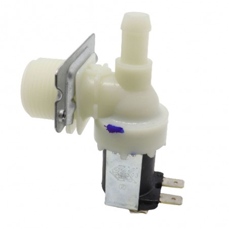 Elettrovalvola 1 Via 90° 24 Volt - DC Corrente Continua Ingresso 3/4 Uscita 12 mm per Vari Usi