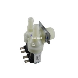 Elettrovalvola 2 Vie 90° 24 Volt - DC Corrente Continua Ingresso 3/4 Uscita 12 mm per Vari Usi