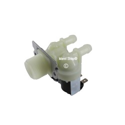 Elettrovalvola 2 Vie 180° 24 Volt - AC Corrente Alternata Ingresso 3/4 Uscita 12 mm per Vari Usi