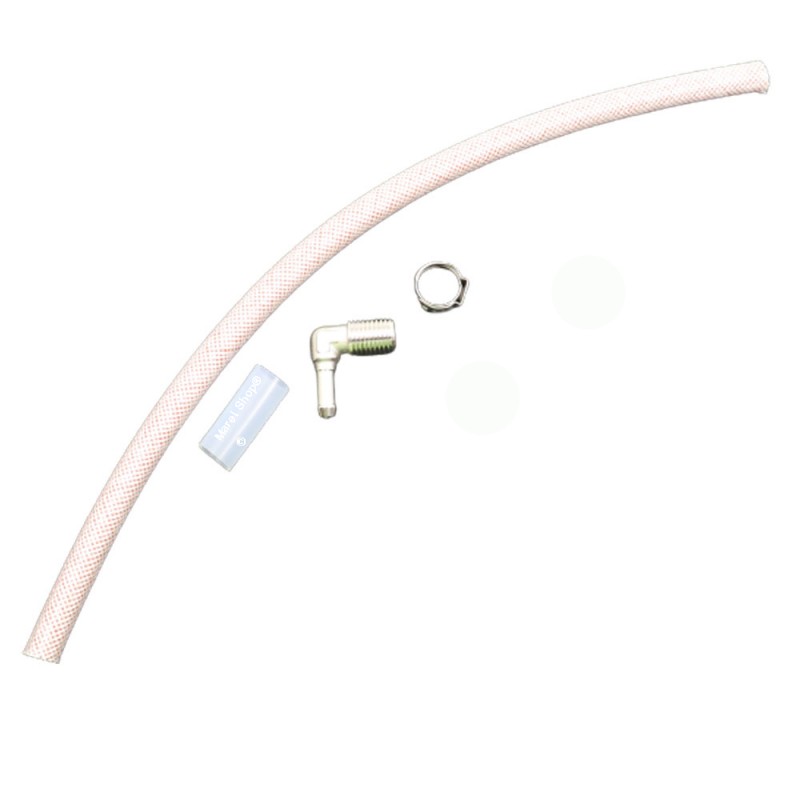 Kit Tubo Vapore Telato con Raccordi e Fascette per Ferro da Stiro Vaporella Polti SLDB2820