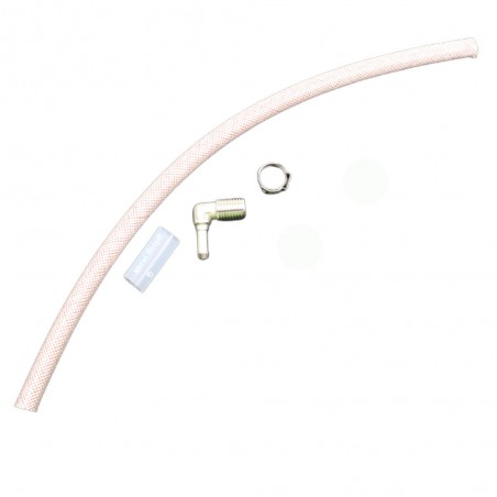 Kit Tubo Vapore Telato con Raccordi e Fascette per Ferro da Stiro Vaporella Polti SLDB2820