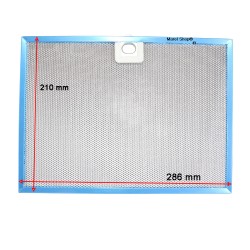 Filtro Metallico in Allumino 210 x 286 mm per Cappa Faber 133.0395.386