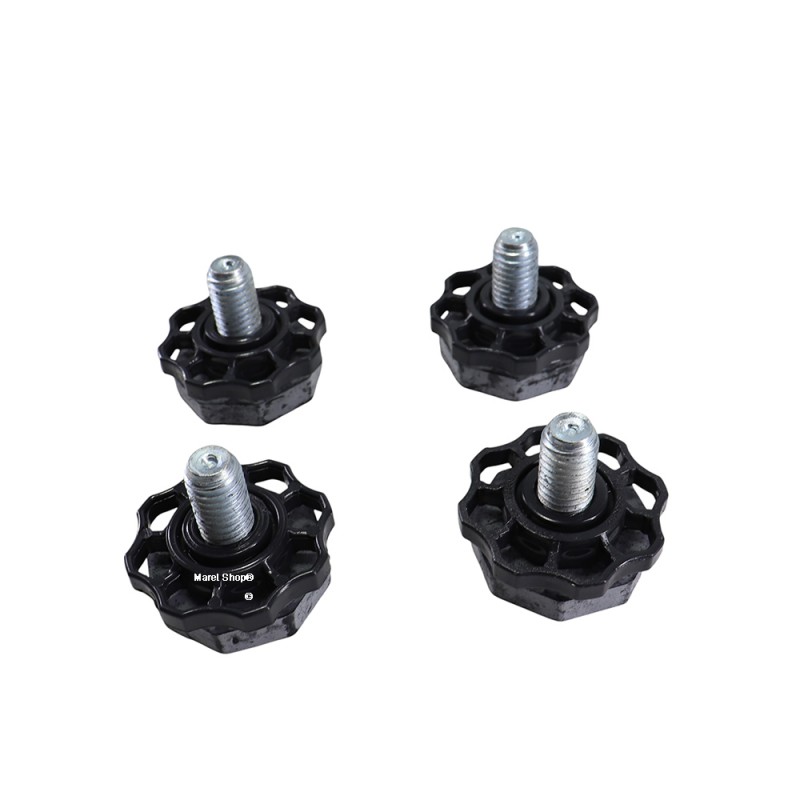 Piedini in Gomma 4 Pezzi per Lavatrice Lavasciuga Beko Smeg 2912700500