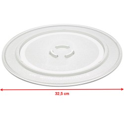 Piatto Diametro 32,5 cm per Forno Microonde Whirlpool Ignis C00629087
