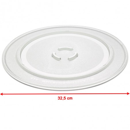 Piatto Diametro 32,5 cm per Forno Microonde Whirlpool Ignis C00629087