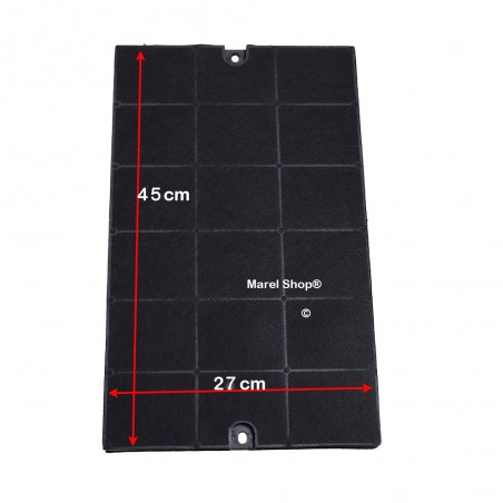 Filtro Carbone Rettangolare per Cappa Faber 45 x 27 cm MOD EFF52 9029793768