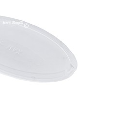 Plafoniera Ovale 5,5 x 11 cm Copertura Lampada Diffusore Luce per Cappa Elica PLA0023131A