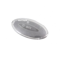 Plafoniera Ovale 5,5 x 11 cm Copertura Lampada Diffusore Luce per Cappa Elica PLA0023131A