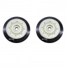 Ruota Rotella Kit 2 Pezzi per Cesto Asciugatrice LG AGM75510754