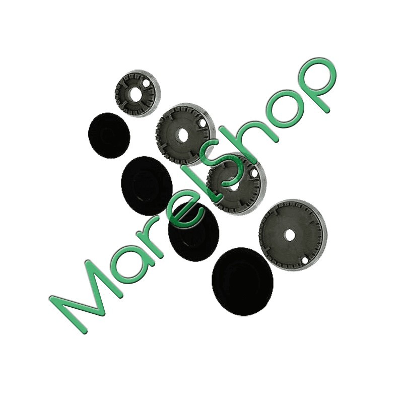 Serie Bruciatori + Piattelli Originali Ariston Indesit Per Cucina